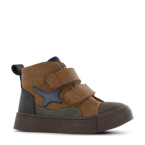 Shoesme leren enkelboots cognac