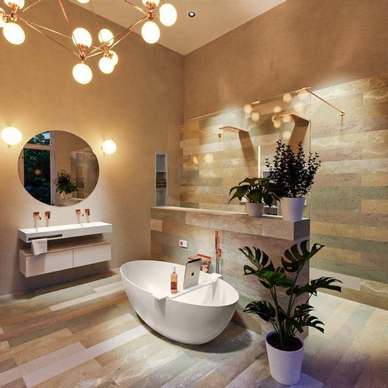 Mondiaz FLOAT Vrijstaand Bad - 170x80cm - Linen - Ovaal - Modern