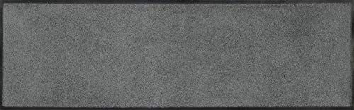 Wash+Dry Voetmat - 35 x 120 cm - Grijs - 100% Polyamide