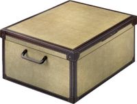 Lavatelli Luxe decoratieve opbergdoos Tapirus (medium) beige/bruin Karton