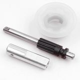 Merkloos / Sans marque Oliepomp wormwielset - Kettingzaagonderdelen - Efficiënte smering - Hoge oliecapaciteit - 25 gram - Grijs