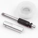 Merkloos / Sans marque Oliepomp wormwielset - Kettingzaagonderdelen - Efficiënte smering - Hoge oliecapaciteit - 25 gram - Grijs