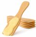 Merkloos Raclette schraper - Hout - Spatel - Schuiver - 10 stuks