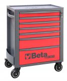 Beta Gereedschapswagen Beta RSC24/7-R | 7 laden | Rood - 024004073