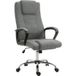 Fauteuil de bureau ergonomique de style présidentiel, réglable en hauteur et en inclinaison, 62 x 76 x 110-119 cm