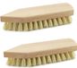 Sorex Schrobborstel - 2x - Hout - 22 cm