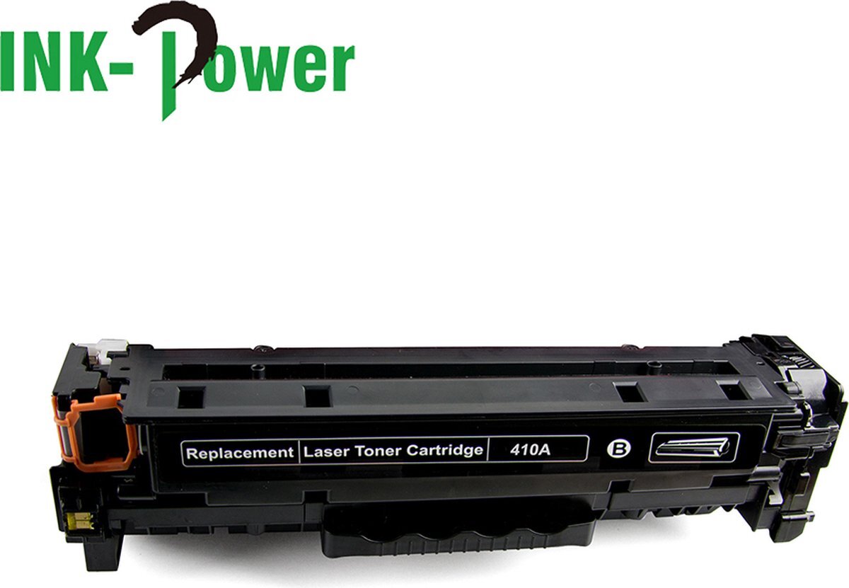 Ink Power Toner Cartridge Zwart voor HP 305A / 305X | CE410A | Geschikt voor HP Laserjet Pro 300 Color M351A, Laserjet Pro 300 M375NW, Laserjet Pro 400 Color M451DN, M451DW, M451NW, MFP M475(DN) en MFP M475DW