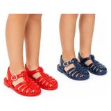 Merkloos / Sans marque Beco Waterschoenen/sandalen - voor kinderen - rubber - met gespen - afzwemmen - klassiek model 24 Blauw