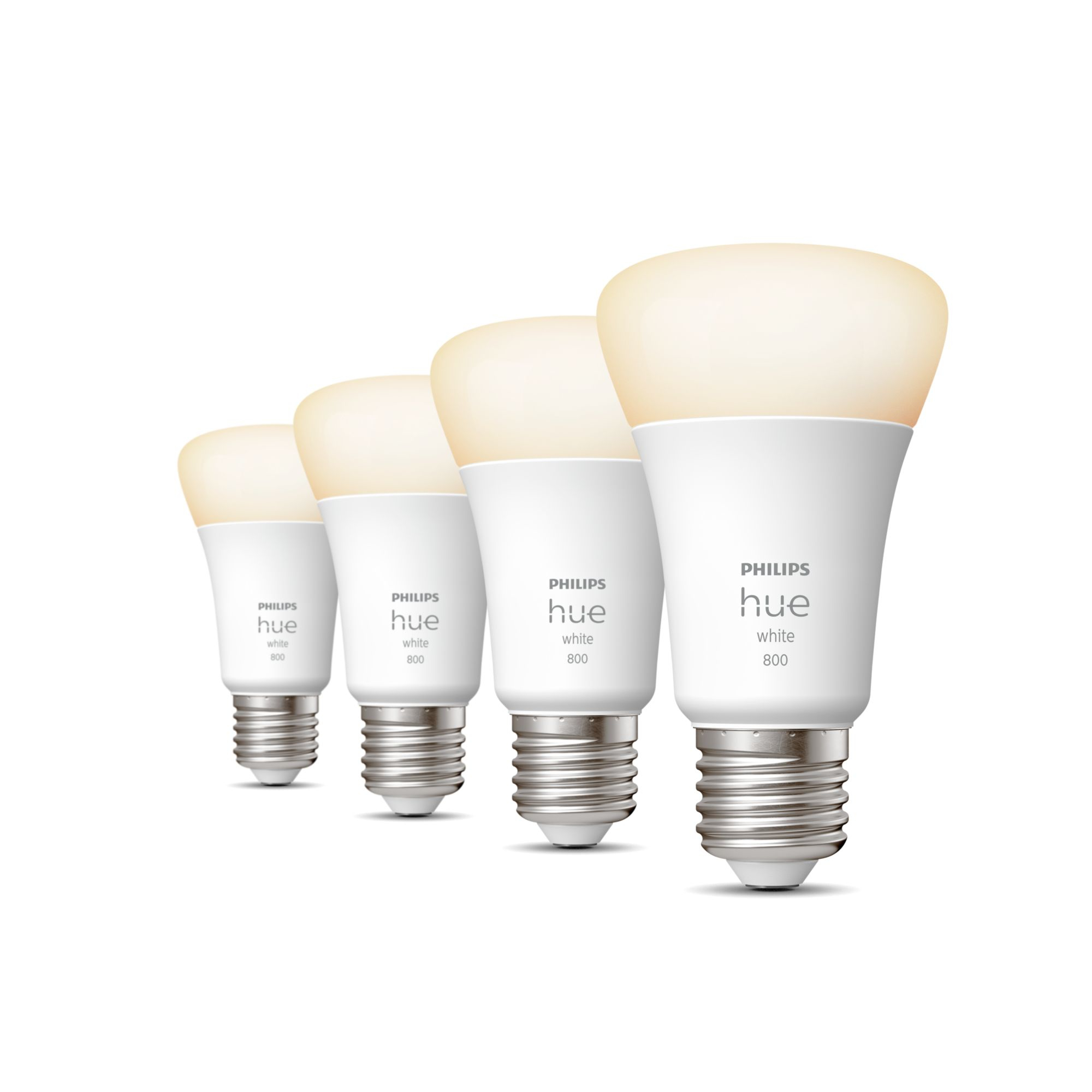 Philips by Signify A60 - E27 slimme lamp - 800 (4-pack)