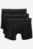 Tommy Hilfiger Boxershorts met elastische band met logo-intarsia in Set van 3