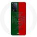 Maniacase Oppo A93 5G Portugal Groen en Rood Logo Hoesje