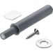 Blum Tip-On Druckverschluss kurze Ausführung mit Magnet, Tip-On Terraschwarz kurze Ausführung