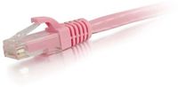 CablesToGo C2G Cat6 50ft. netwerkkabel Roze 15,24 m