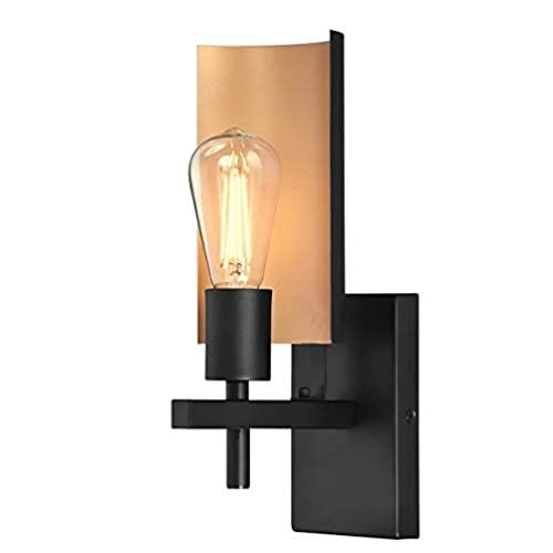 Westinghouse Lighting Sirino Wandlamp - Mat Zwart - Binnen - E27