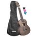 Concert Linden Concert Ukulele Black (incl. bag, 3 picks)