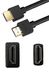 RS PRO HDMI-kabel A HDMI-stekker B HDMI-stekker, 7,5 m, zwart