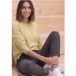 Sweater met lange mouwen en boothals