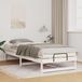 Prolenta Maison Exclusive - Cadre de lit blanc 80 x 220 cm Bois de pin massif