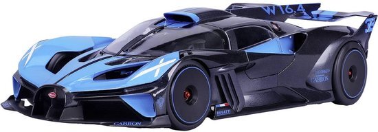 Burago - May Cheong Group-BBURAGO-1/18 Bugatti Bolide-Blue voertuig voor kinderen vanaf 3 jaar - 11047B, 11047B