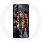 Maniacase Case voor Vivo Y72 Sangoku naruto Luffy een stuk Dragon Ball z 3D Anime manga