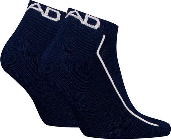 Head Sneakersokken - Enkelsokken unisex - Maat 42 - Blauw
