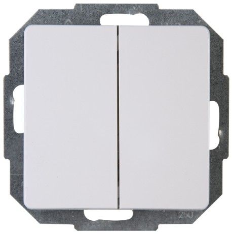 Kopp 650302080 Wisselschakelaar - Dubbel - Wit