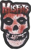 Rock Off Misfits Blood Drip Skull Patch - Multicolours