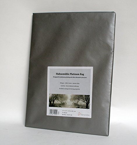 Hahnemühle Platinum Rag 11 x 15 inch 25 vellen voor platina en alternatieve processen