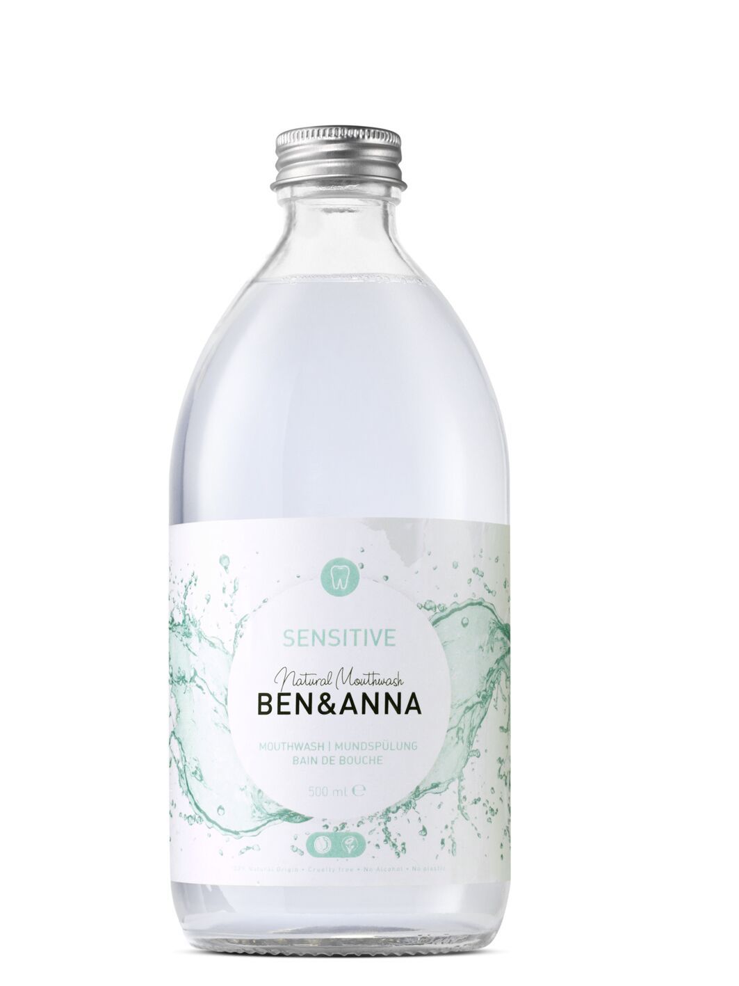 Ben & Anna Mondwater Sensitive 500ml