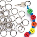 Baker Ross Metalen splitringen (100 stuks per verpakking)