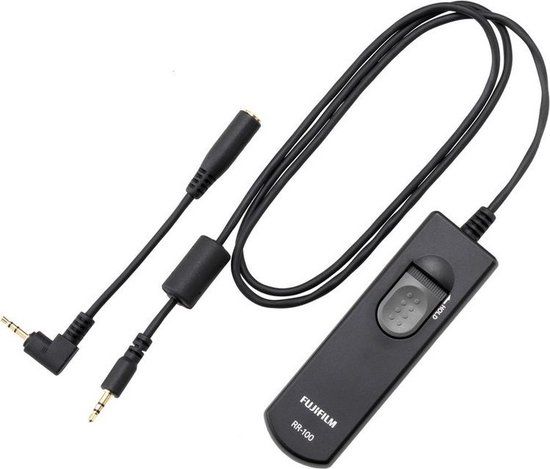 Fujifilm RR-100 Camera Remote Control - Wired - Black