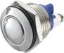 Tru Components 701271 GQ 16B-N bouton-poussoir antivandalisme
