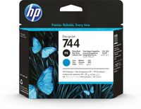 HP 744 Zwart/Cyaan Printkop - F9J86A