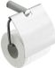 Wiesbaden Ida porte-rouleau de papier toilette avec rabat chromé