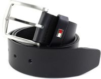 Wan GmbH Ceinture élégante en cuir pour homme Bleu foncé pour toute occasion