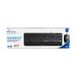 MediaRange MROS108 Clavier et Souris - QWERTZ - Filaire - USB - Noir