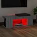 Prolenta Maison Exclusive - TV-meubel met LED-verlichting, grijs Sonoma, 90x39x30 cm