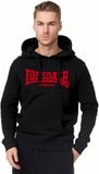 Lonsdale London Hooded One Tone Heren Trui met capuchon - zwart - L