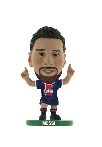 Soccerstarz SOC1565 PSG Lionel Messi Mini Voetbalfiguur, 5 cm