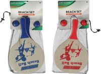 ALERT Beachball Set Deluxe Hout