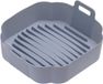 Merkloos Grijze airfryer-liner