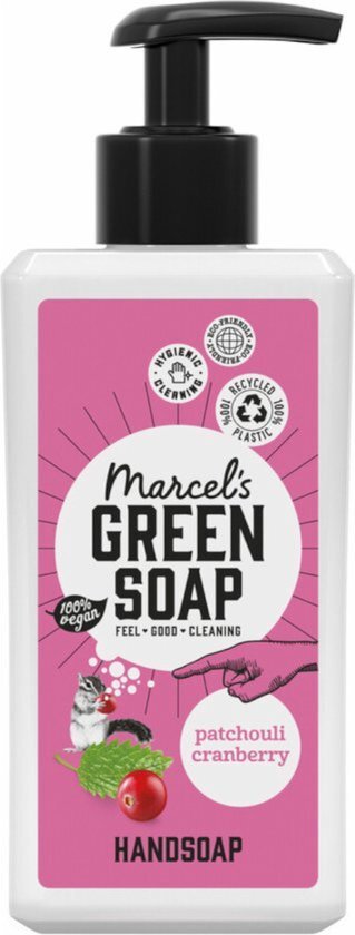 Marcels Green Soap Handzeep Patchouli & Cranberry