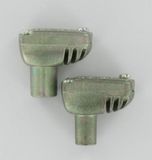 Kopp 2 Coaxstekkers male et female coudé 7,0mm Kabelkeur