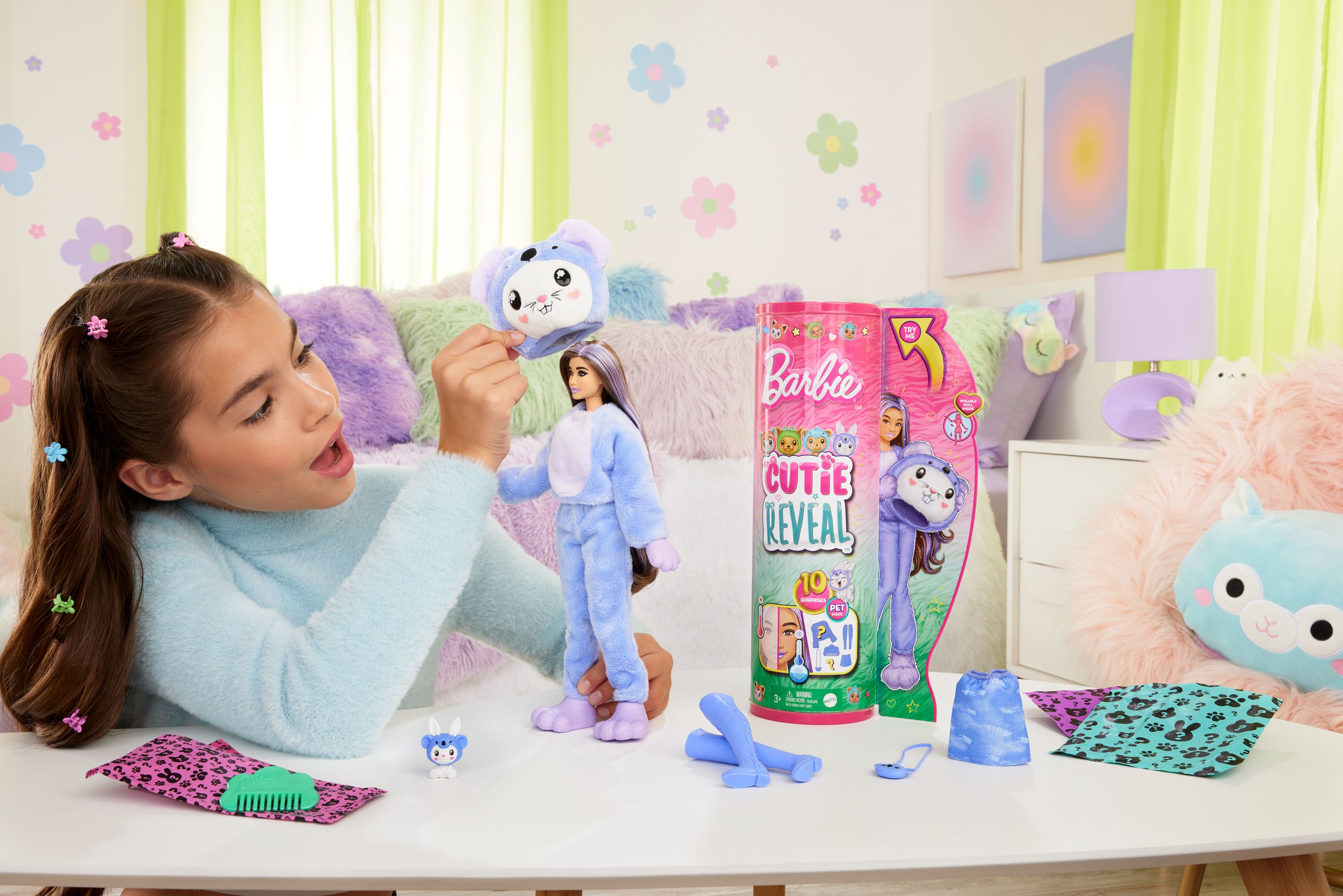 Barbie Cutie Reveal Pop - Fashion Doll - Multicolour