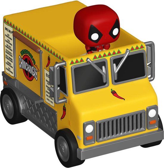 Funko Pop! Deadpool's Chimichanga Truck (Bitty Pop! Rides) vinylfiguur