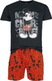 Mickey & Minnie Mouse Mickey Mouse Pyjama meerkleurig Katoen