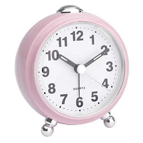 TFA Analoge reiswekker - roze