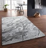 Mia's Teppiche Mira Woonkamer Grijs/Antraciet 120x170 cm Frieze