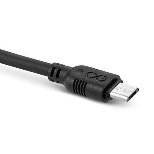 more than perfection USB2.0 micro-USB-kabel eXc Whippy, 2,0 m, zwart