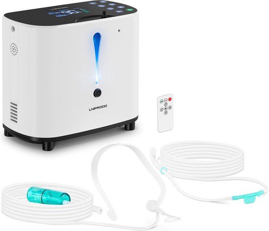 Uniprodo Zuurstofconcentrator - 1 tot 6 L / min - tot 90% zuurstofconcentratie